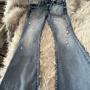 KanCan high rise flare jeans